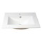 Alfi Brand ALFI brand ABC803 White 25" Rectangular Drop In Ceramic Sink with Faucet Hole ABC803 - alternate 9